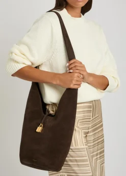 Siena suede cross-body bag
