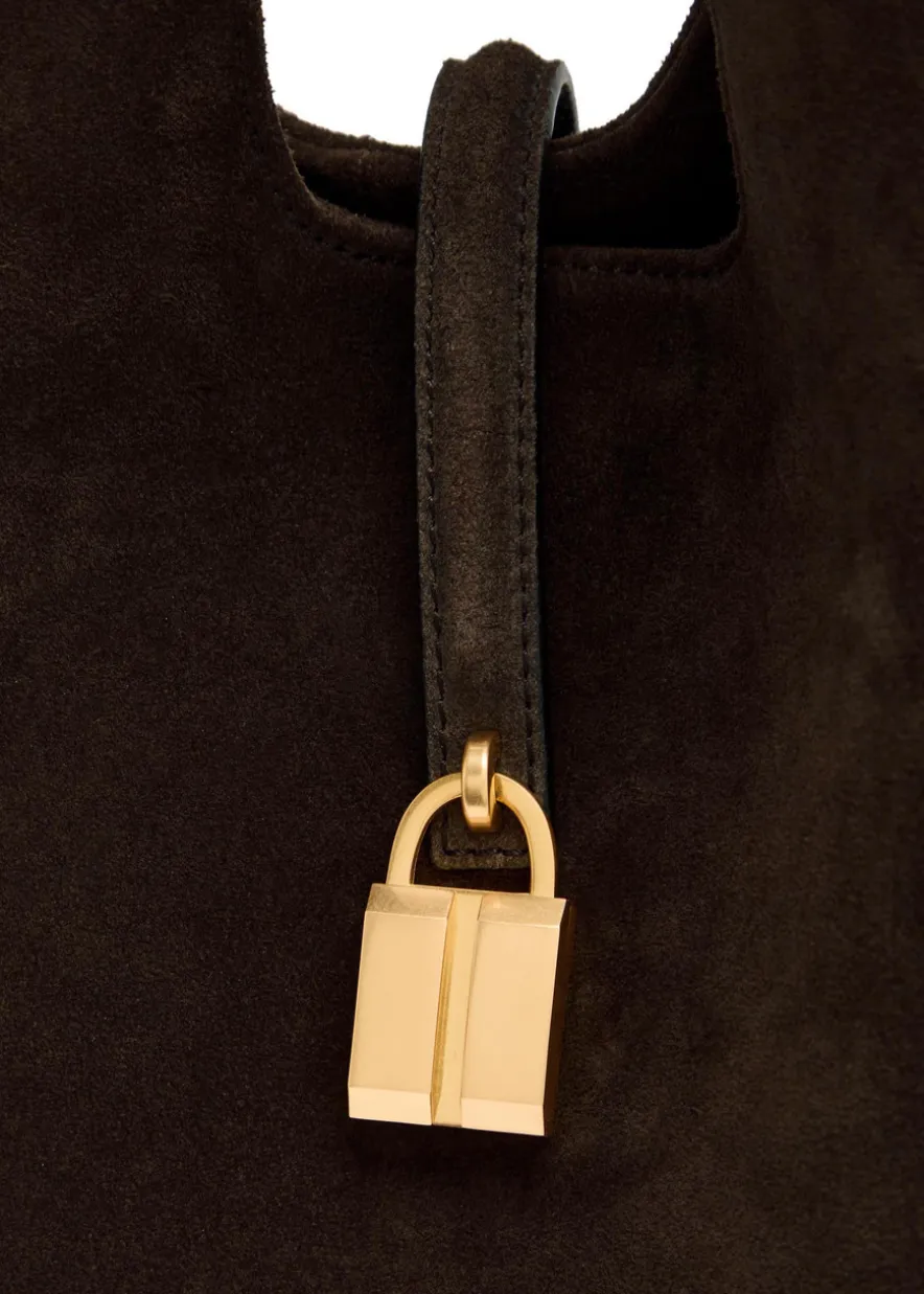 Siena suede cross-body bag