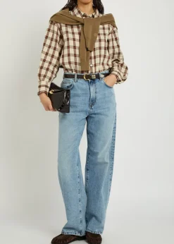 Signature baggy straight-leg jeans