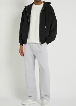Signature logo straight-leg cotton sweatpants
