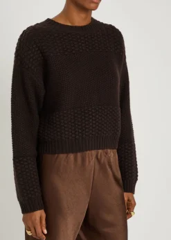 Signe cropped cashmere jumper