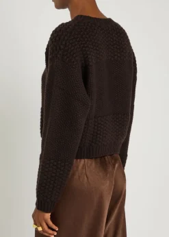 Signe cropped cashmere jumper