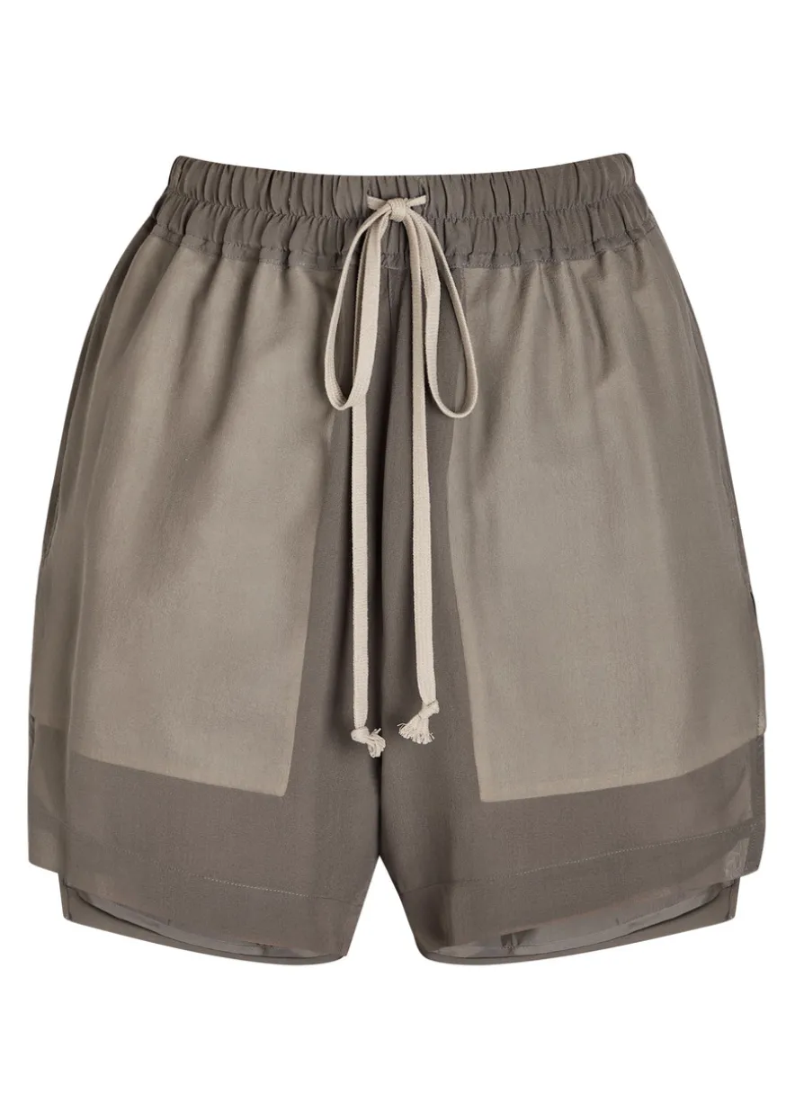 Silk boxer shorts