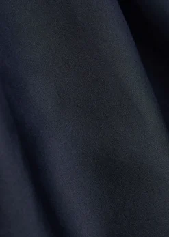 Silk-organza midi skirt
