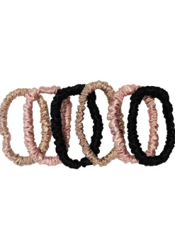 Silk Skinnies Scrunchies 6 Pack - Mix