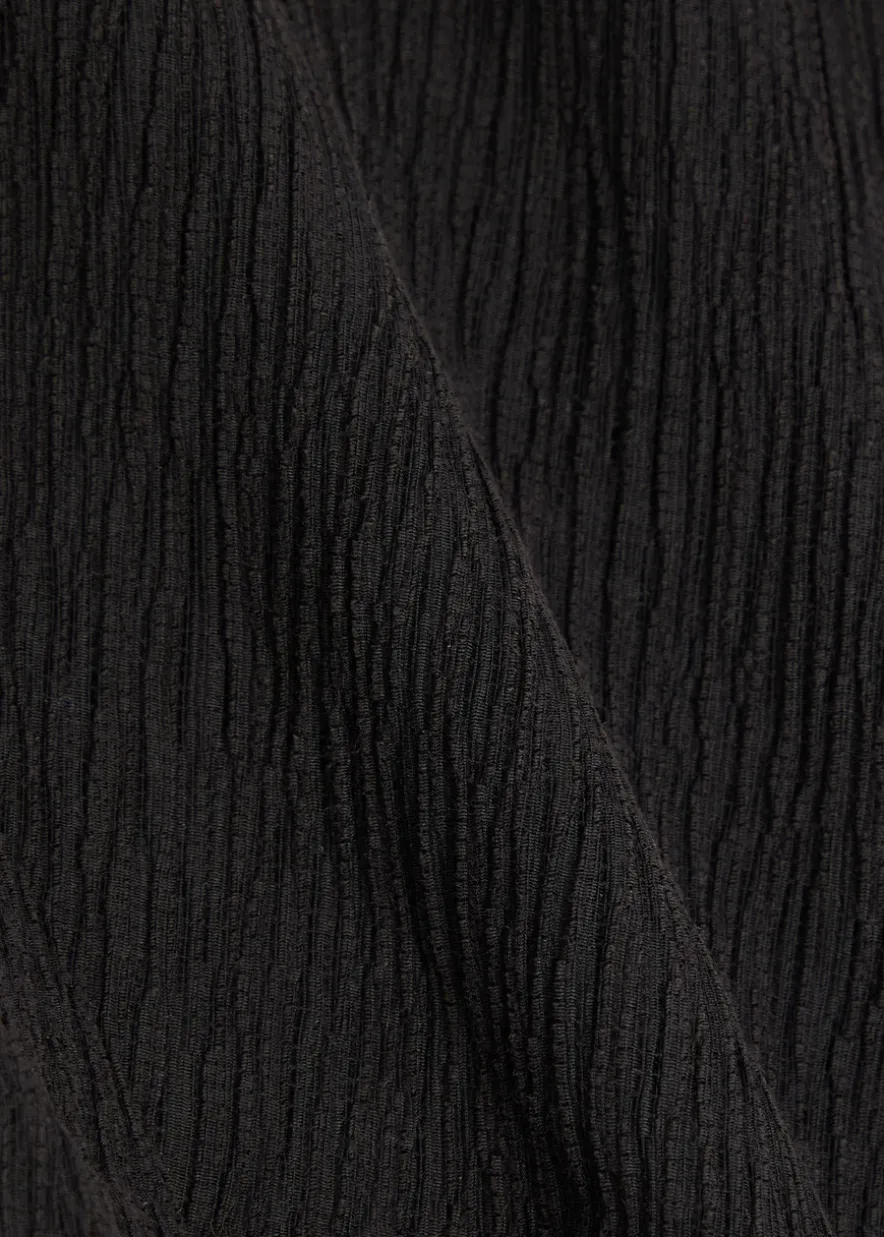 Silvano crinkled cotton shorts