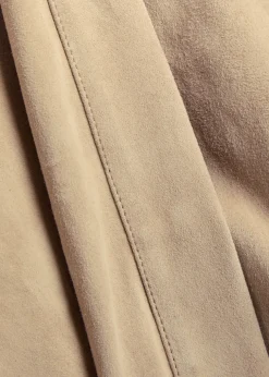 Simone oversized suede shirt