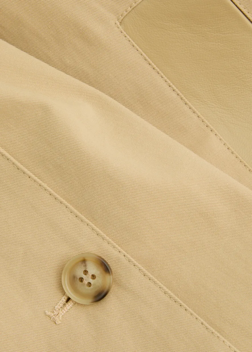 Sina cotton overshirt jacket