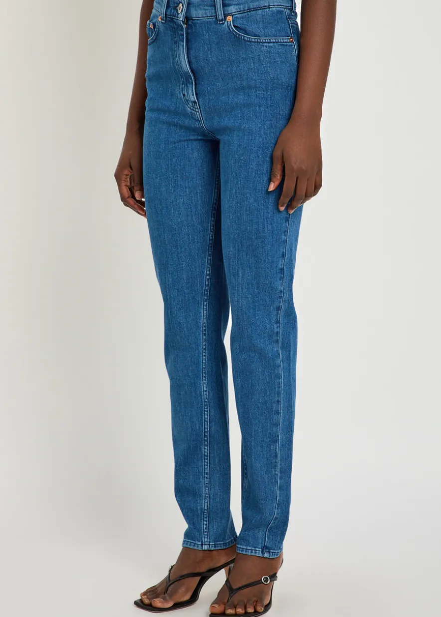 Slim-leg jeans