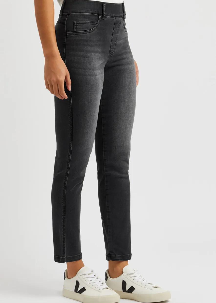 Slim-leg jeans