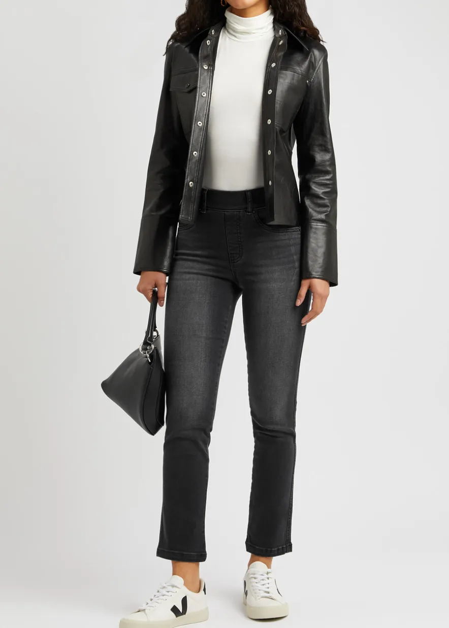 Slim-leg jeans