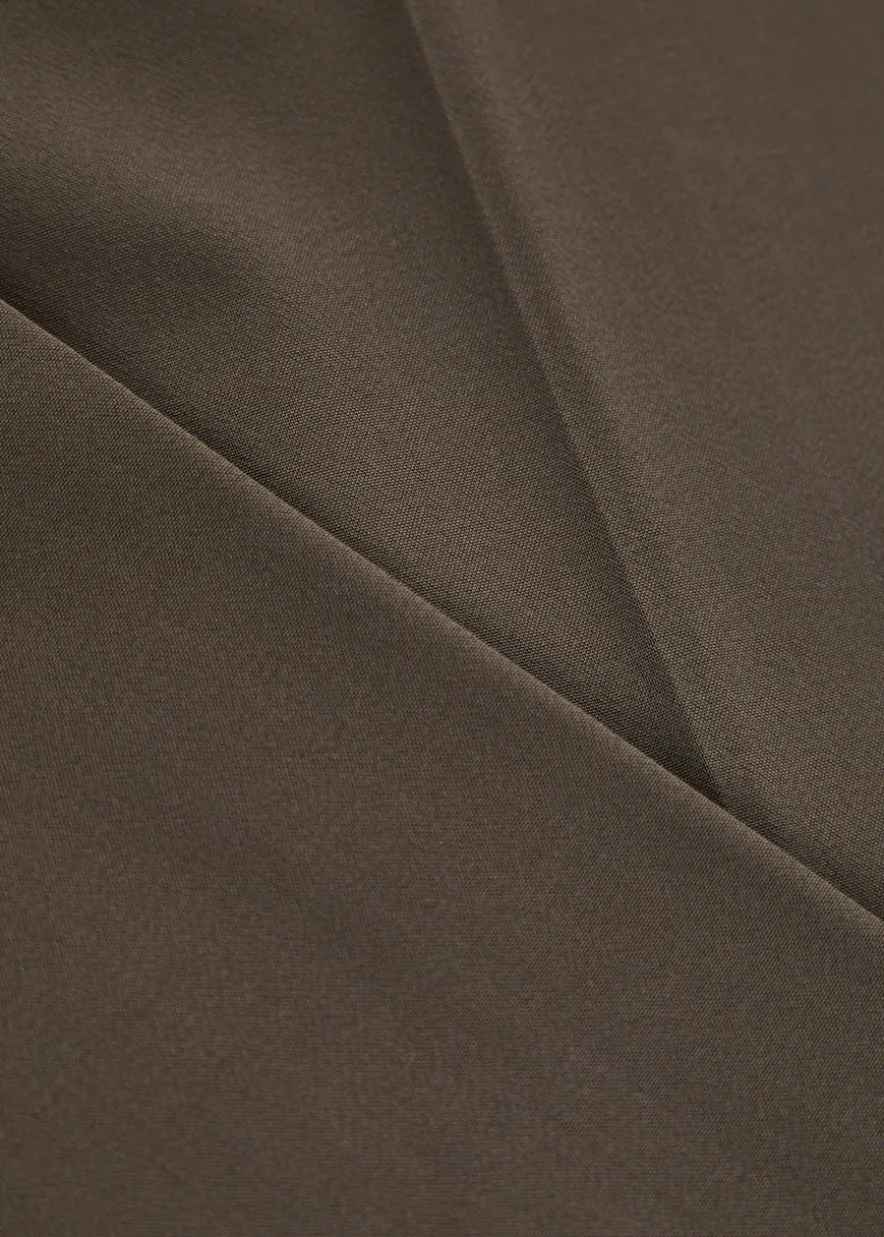Slim-leg woven trousers