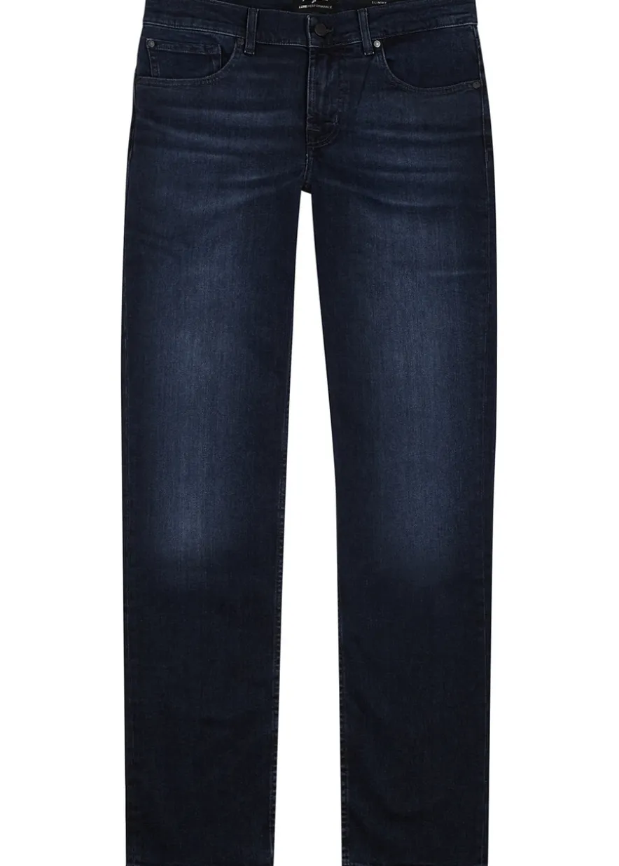 Slimmy Luxe Performance+ dark blue jeans