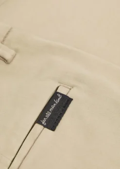 Slimmy tapered-leg cotton-blend chino trousers