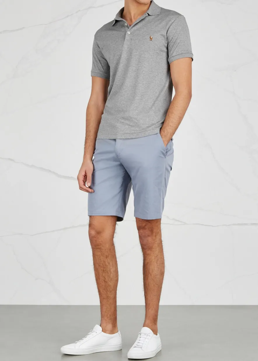 Slim Pima cotton polo shirt