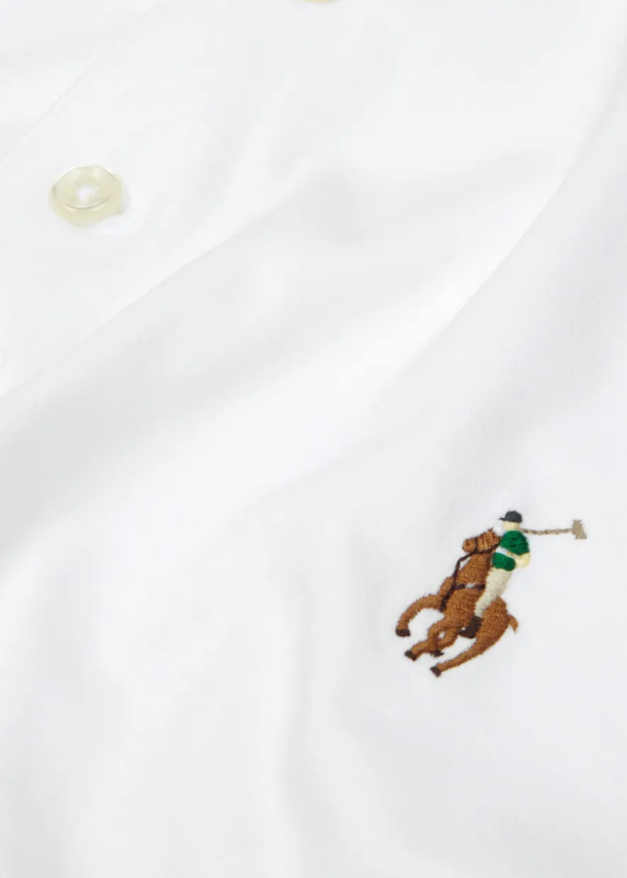 Slim Pima cotton polo shirt