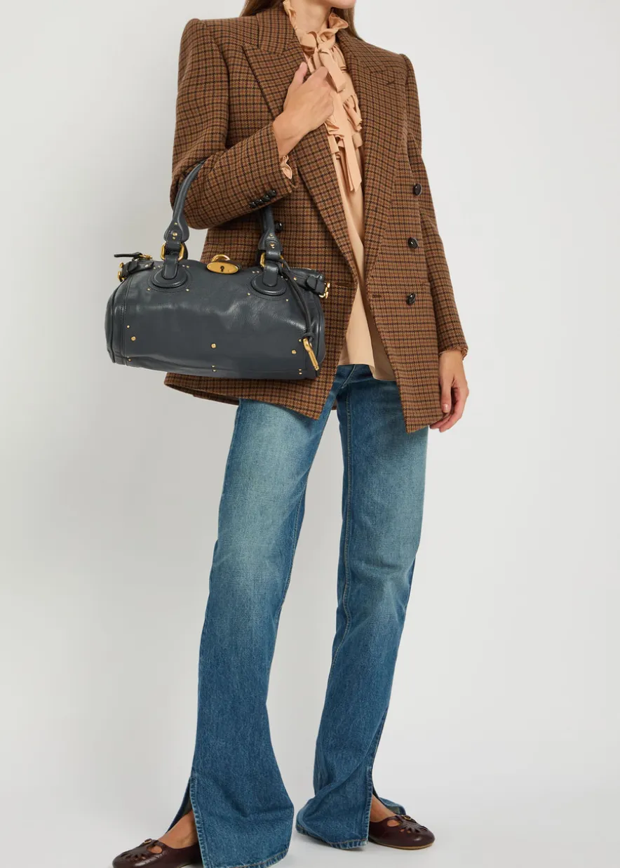 Slim straight-leg jeans