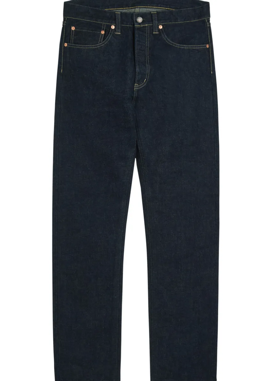 Slim straight-leg jeans