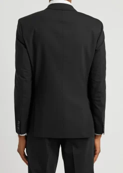 Slim stretch-wool blazer