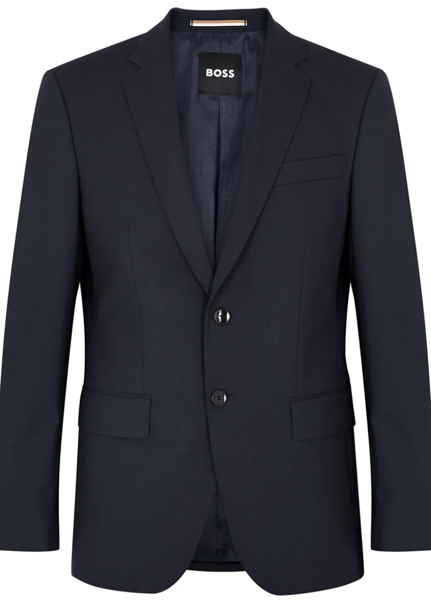 Slim stretch-wool blazer