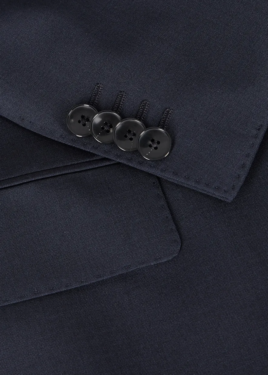 Slim stretch-wool blazer