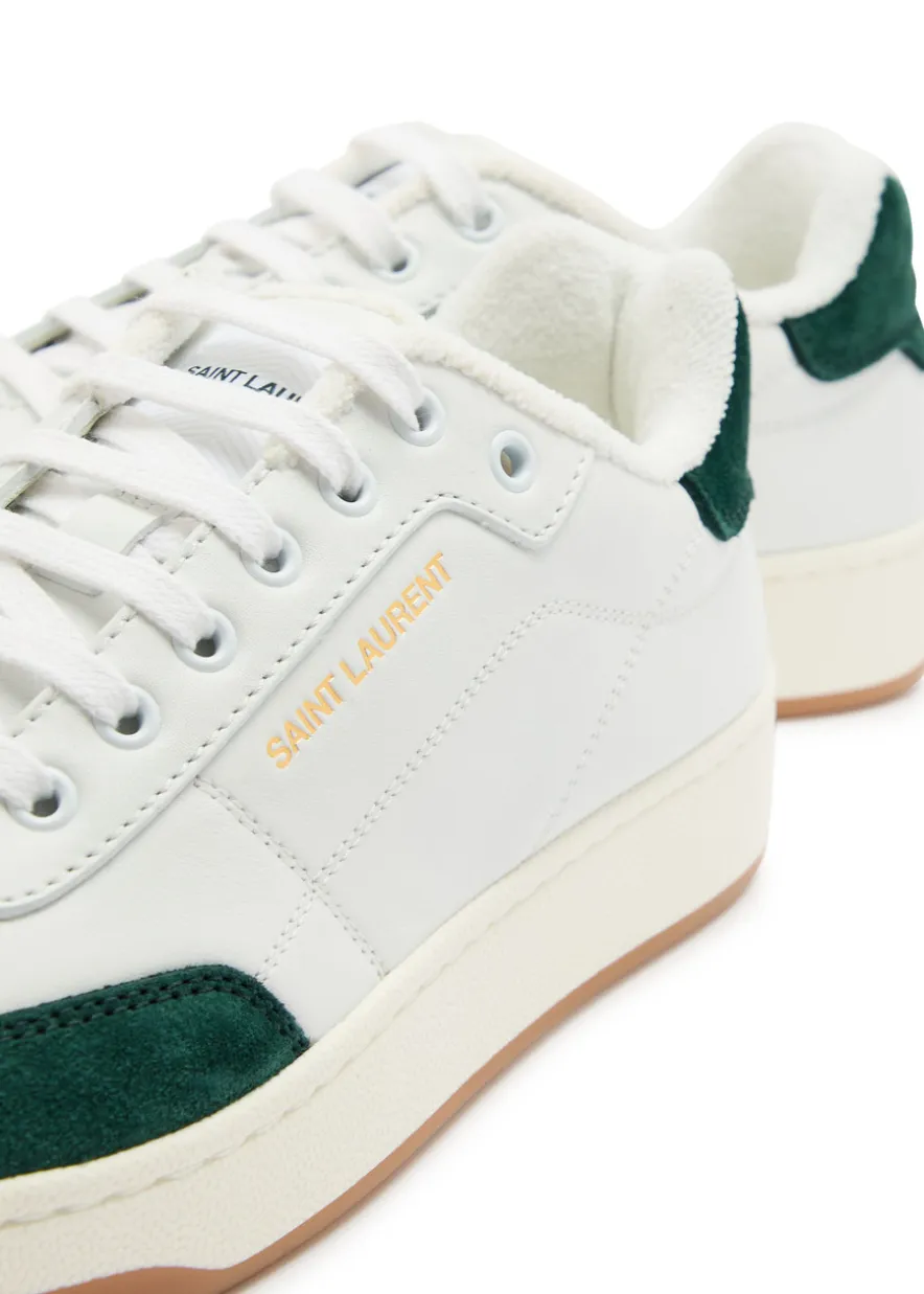 SL/61 panelled leather sneakers