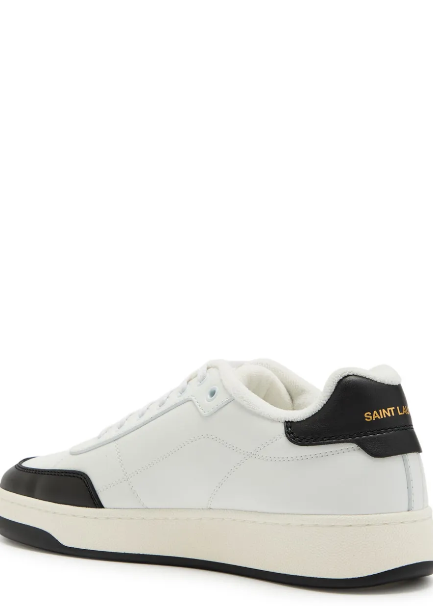 SL/61 panelled leather sneakers