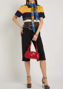 Small leather shoulder bag
