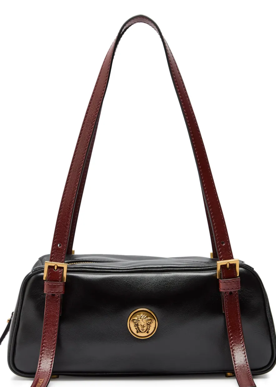 Small leather shoulder bag
