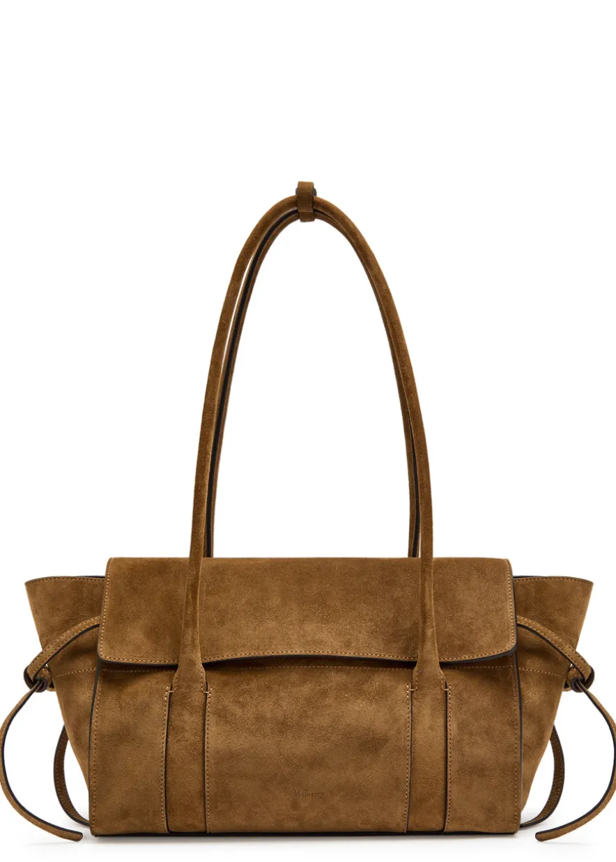 Small Soft Bayswater suede shoulder bag