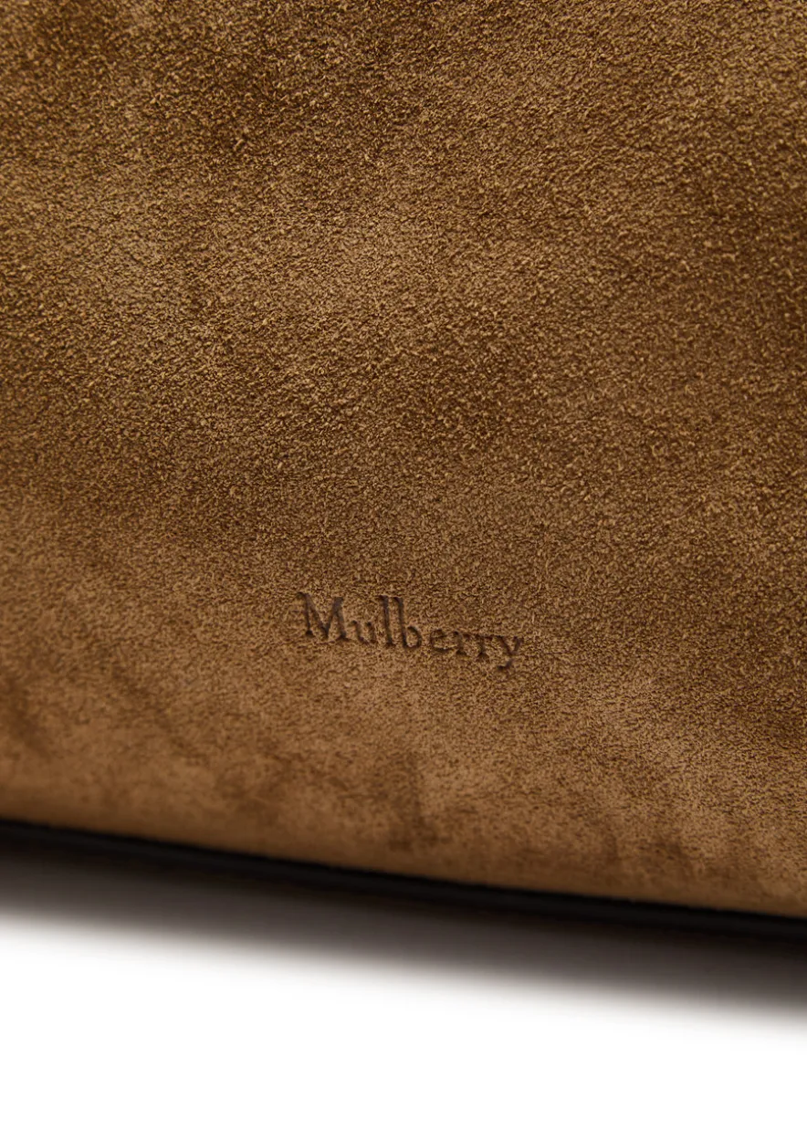 Small Soft Bayswater suede shoulder bag