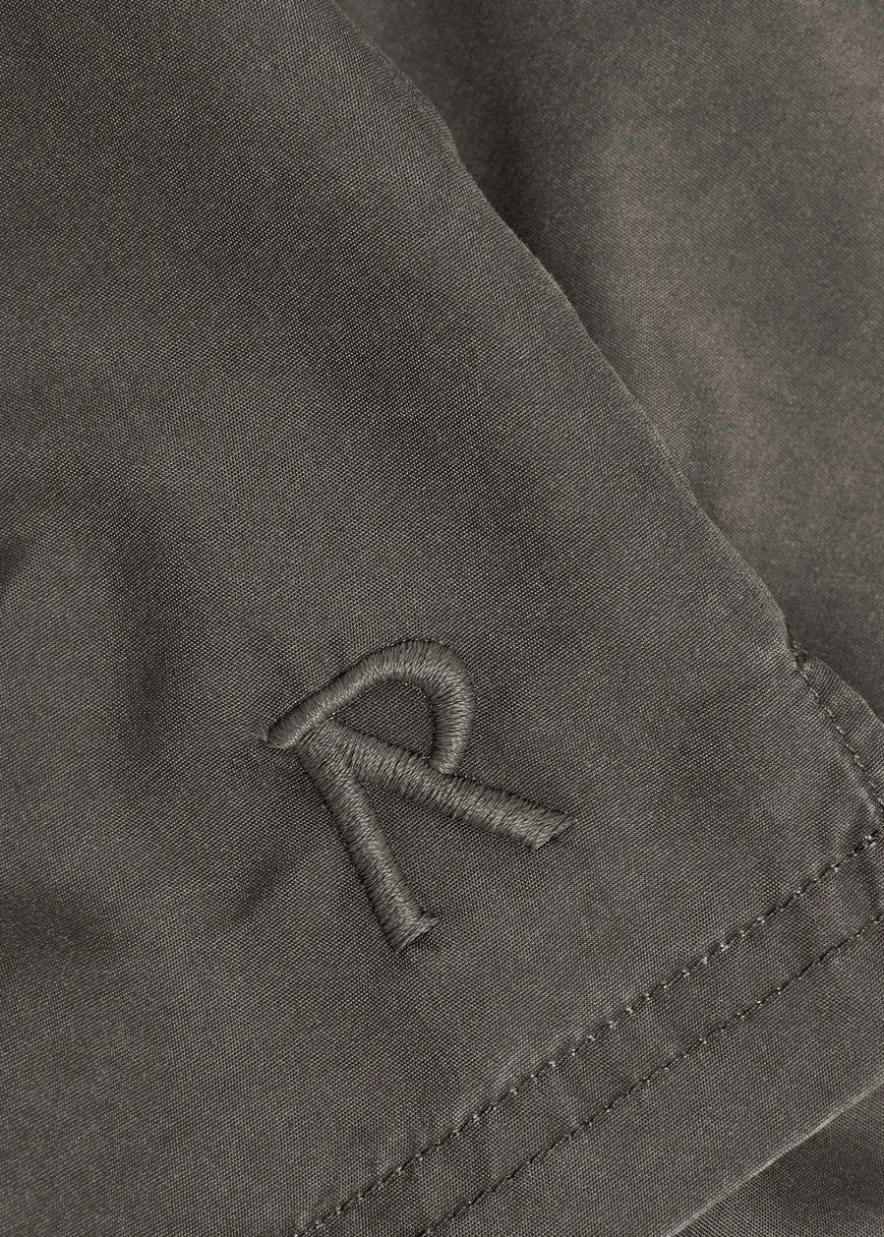 Smart logo-embroidered shell swim shorts