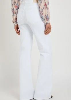 Sofia flared-leg jeans