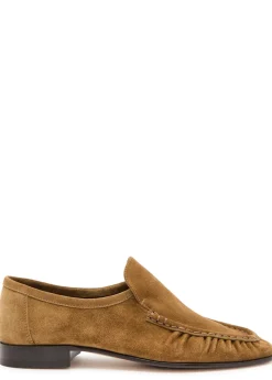 Soft suede loafers