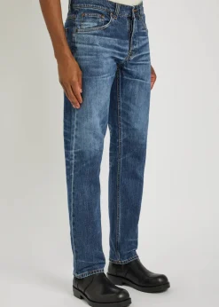 Solid Ollie slim straight-leg jeans