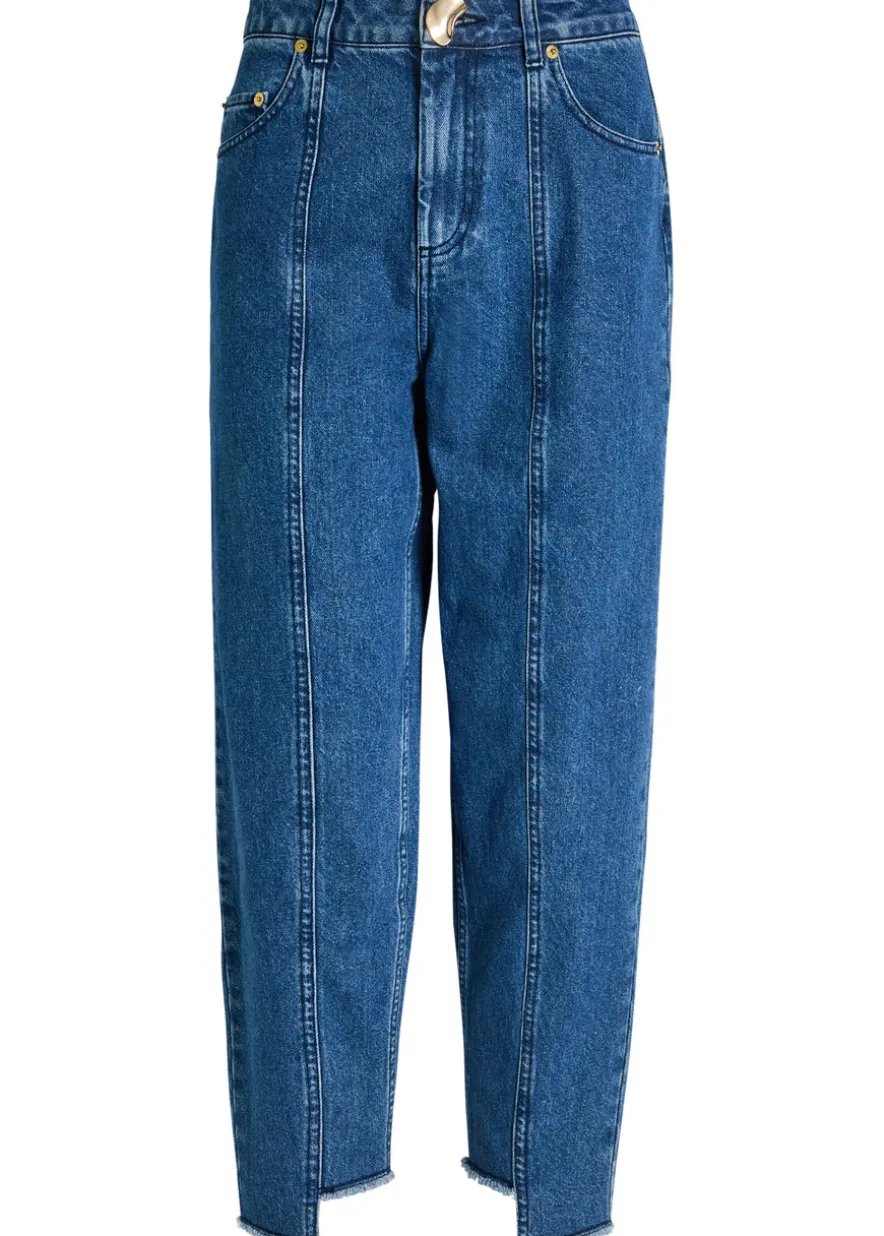 Sol tapered-leg cropped jeans