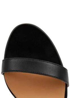 So Nude 85 leather slingback sandals