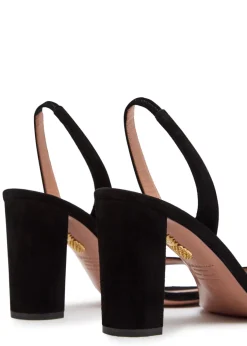 So Nude 85 suede sandals