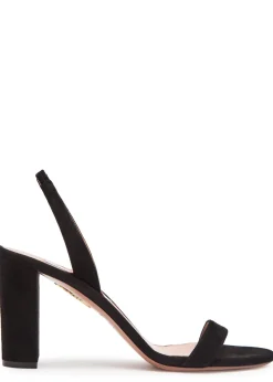 So Nude 85 suede sandals