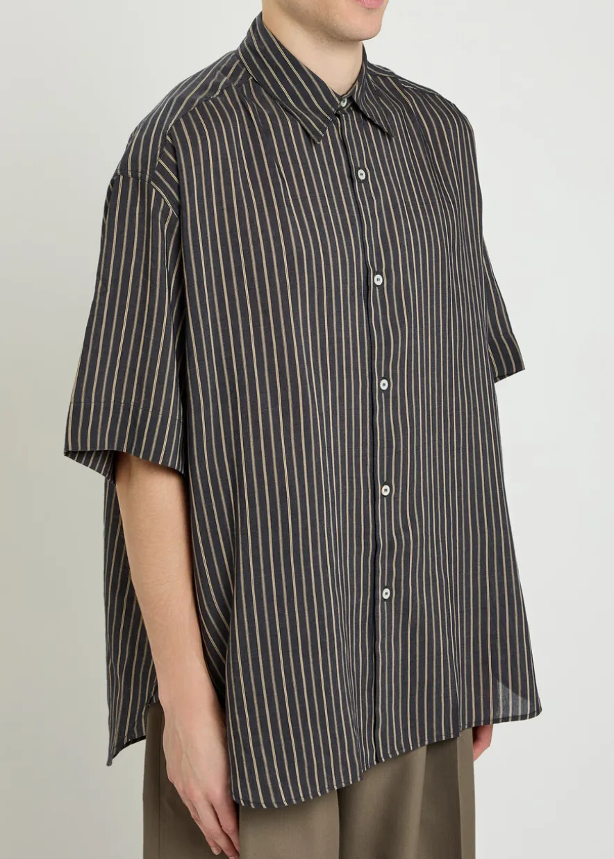 Sorono striped woven shirt