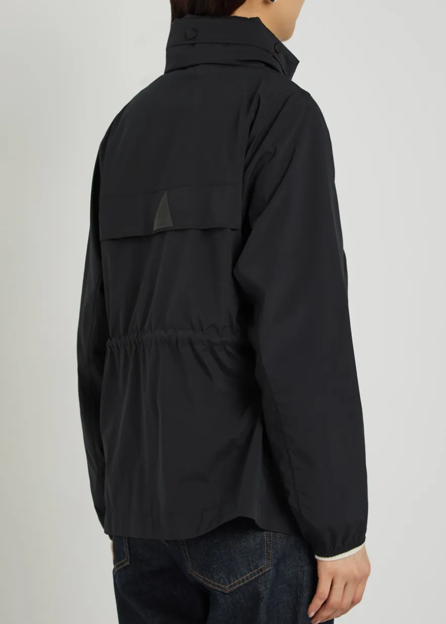 Soulare hooded stretch-shell jacket