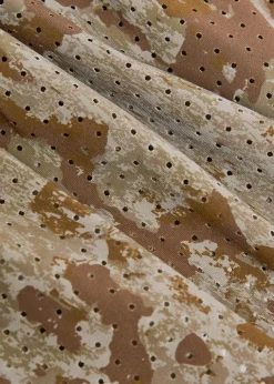 Space-O™ 5 perforated stretch-jersey shorts