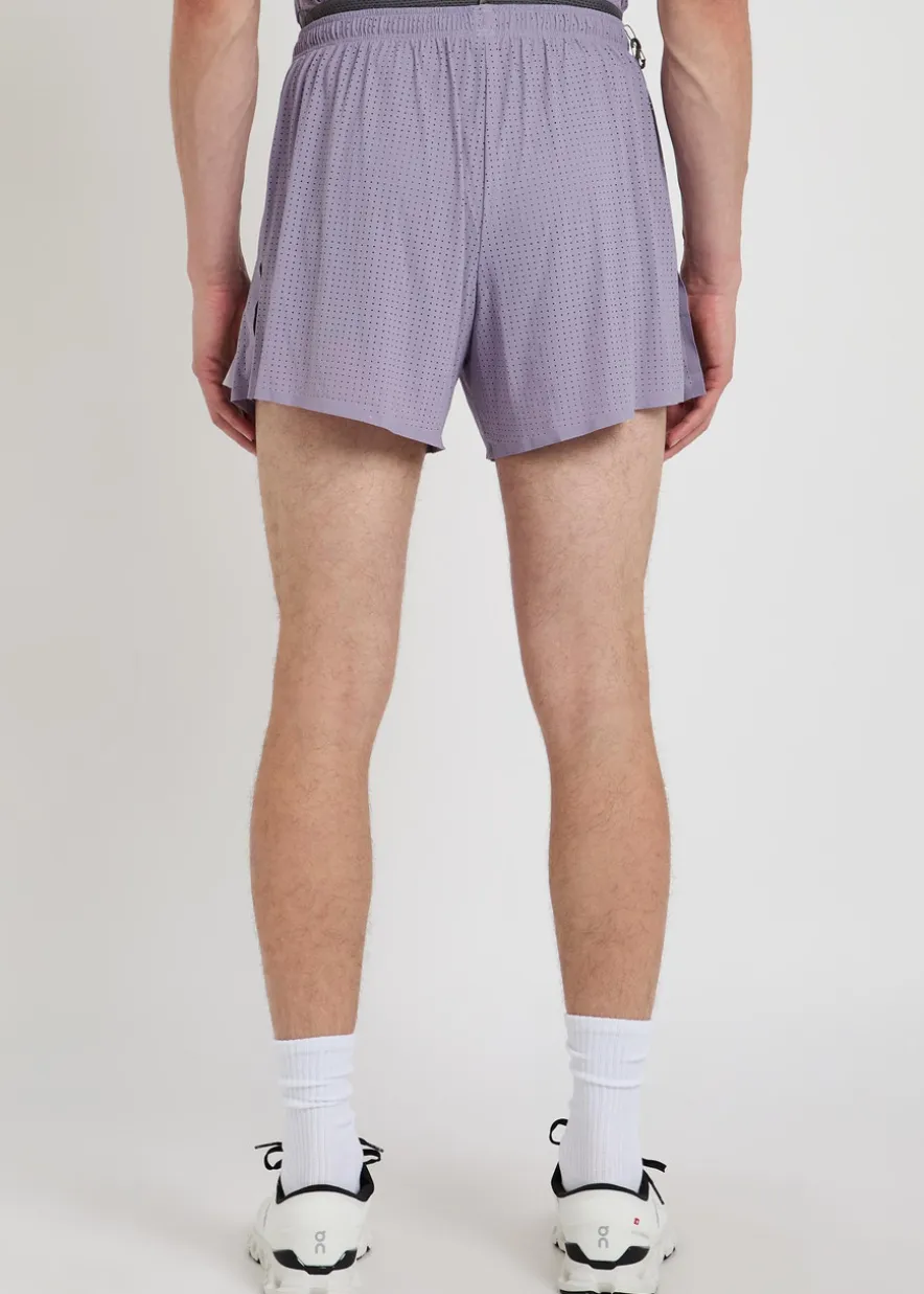 Space-O™ 5 perforated stretch-jersey shorts