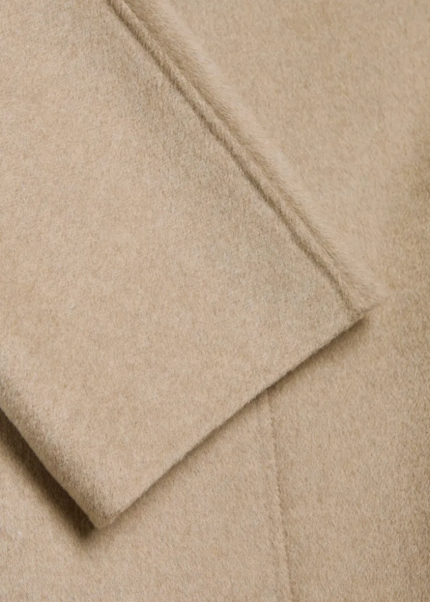 Spencer belted wool and cashmere-blend trench coat