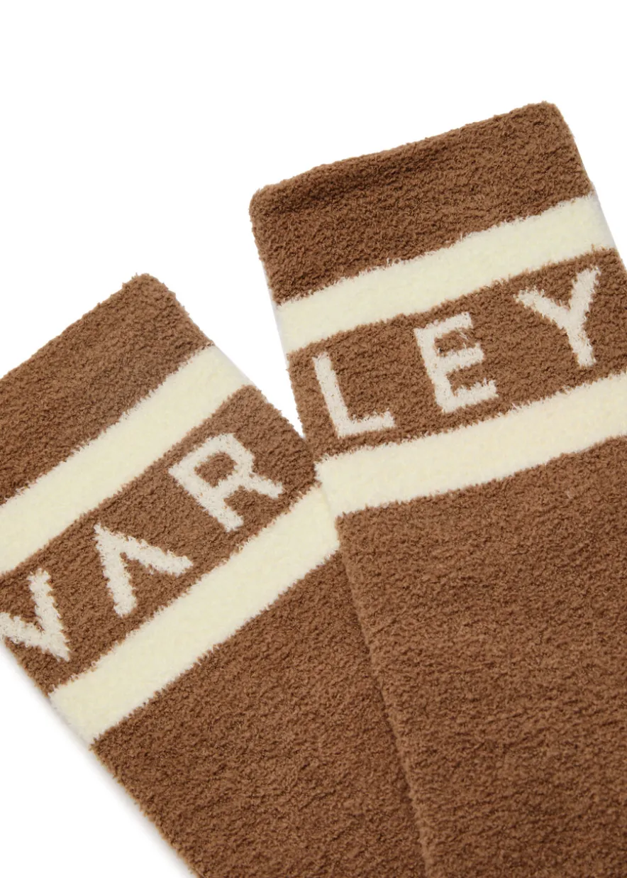 Spencer logo terry socks