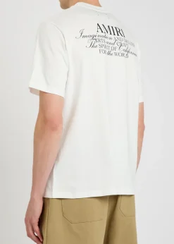 Spirit logo-appliquéd cotton T-shirt