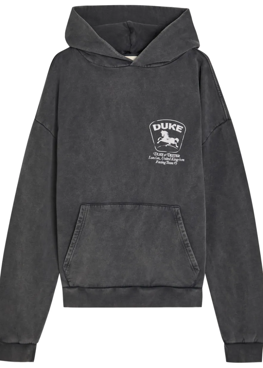 Sponsors printed cotton sweatshirt