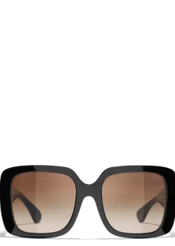 Square-frame sunglasses