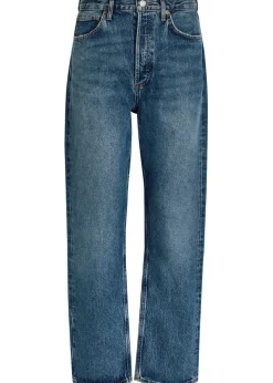 90s straight-leg jeans