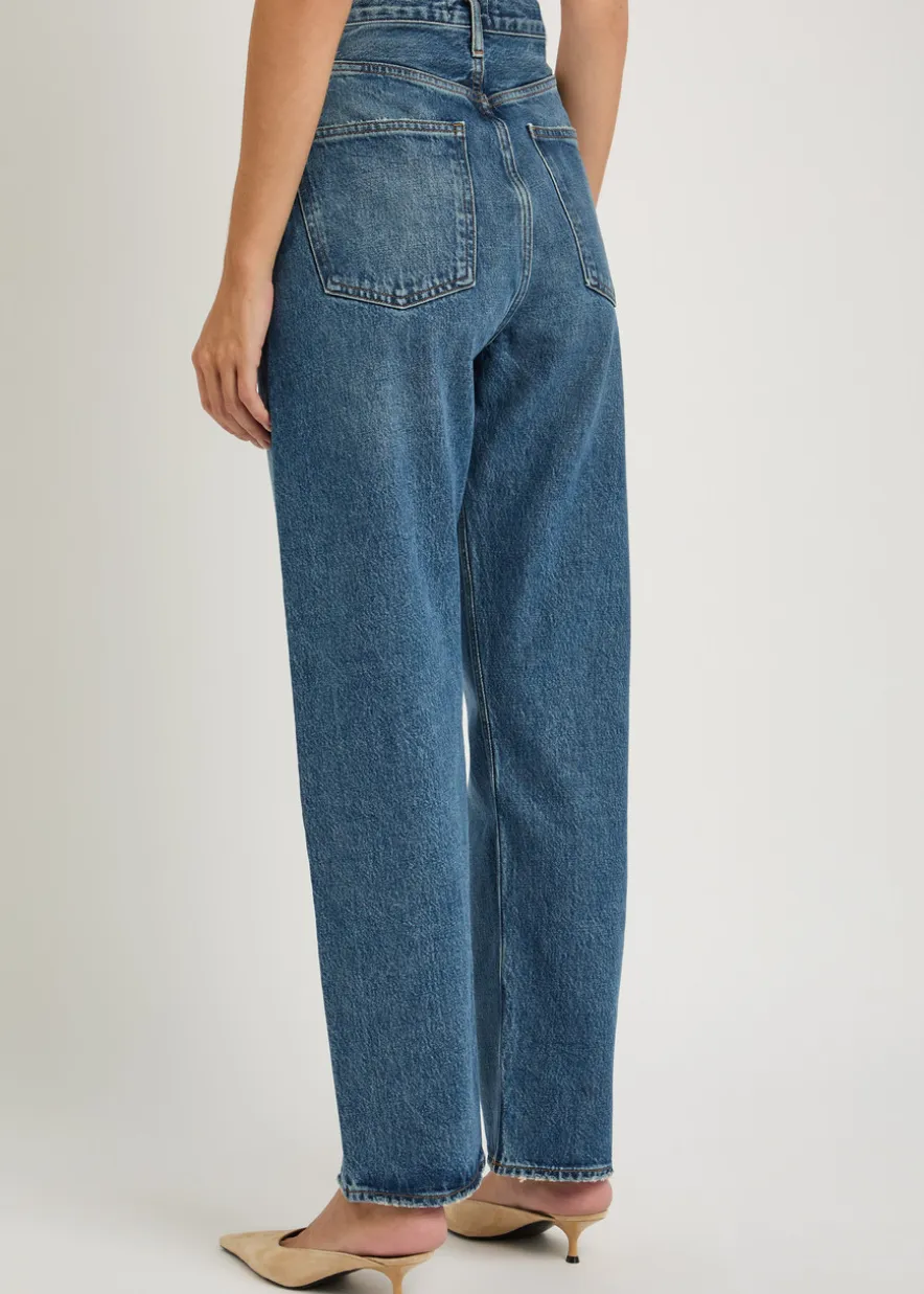 90s straight-leg jeans